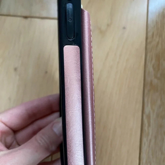 Metallic Pink Cellphone Case iPhone 11 Pro Wallet Case 5.8in - Picture 10 of 13